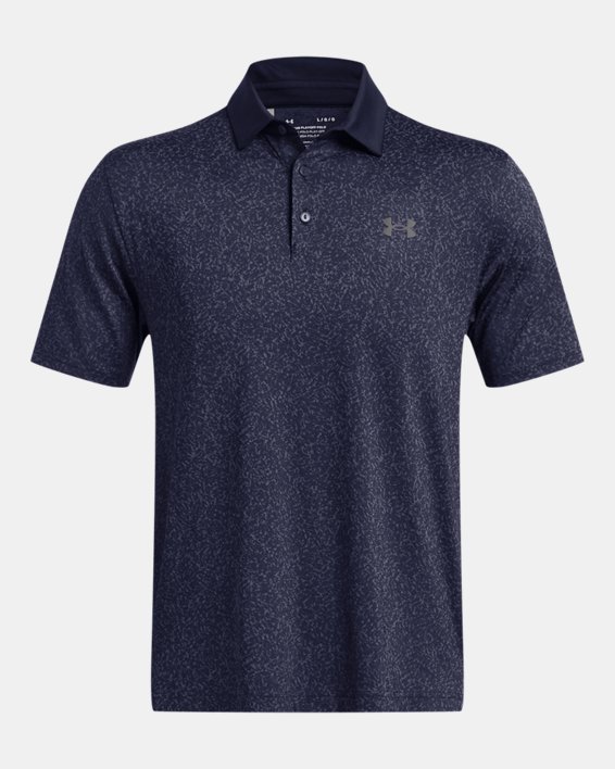 Men's UA Playoff 3.0 Coral Jacquard Polo in Blue image number 4